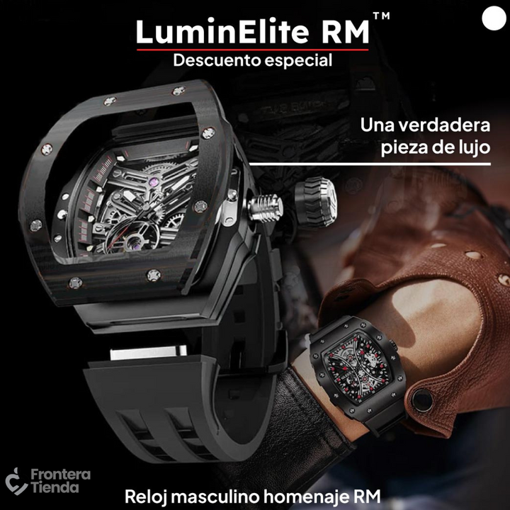 Destáquese con el LuminElite RM™ – El Toque de Lujo que Completa Su Estilo!