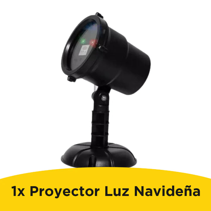 Proyector De Luces Navideñas - Automático [Con Control Remoto]