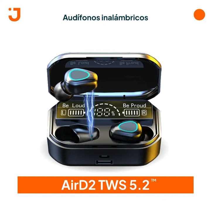 AirD2™: Los Auriculares que Siguen tu Ritmo - Resistentes, Duraderos y con Conexión Impecable!