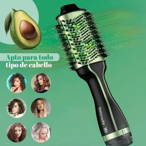 CEPILLO SECADOR DE AGUACATE PARA CABELLO