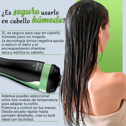 CEPILLO SECADOR DE AGUACATE PARA CABELLO