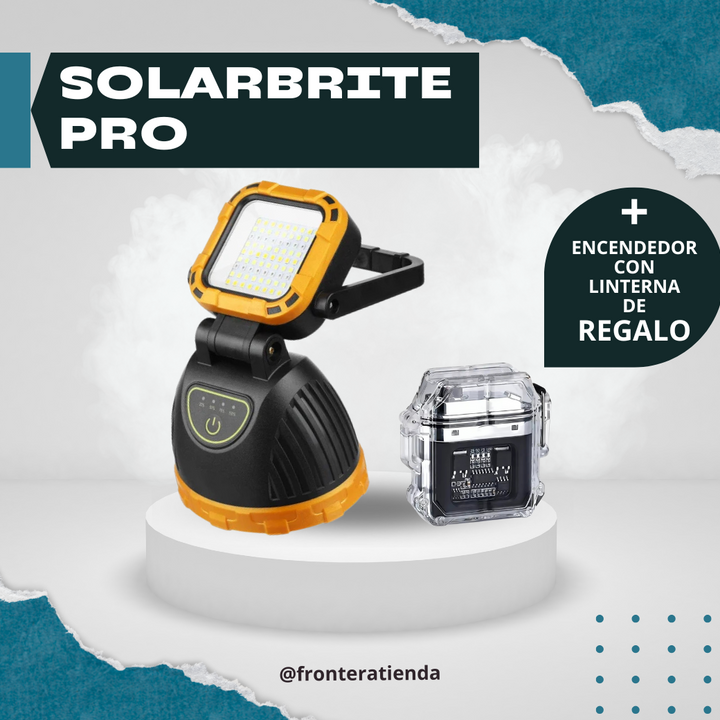 SolarBrite Pro: Iluminación Inteligente y Sostenible