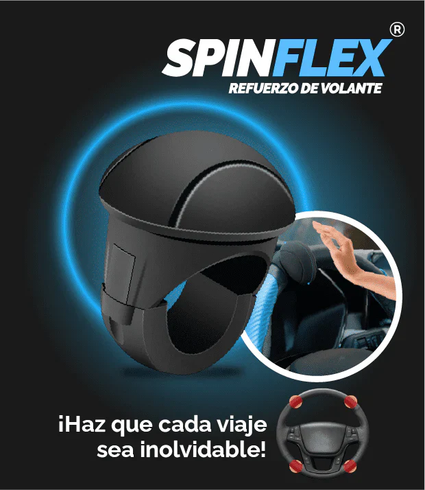 Eleva Tu Experiencia al Volante con SpinFlex - ¡Estilo y Comodidad en Cada Curva!